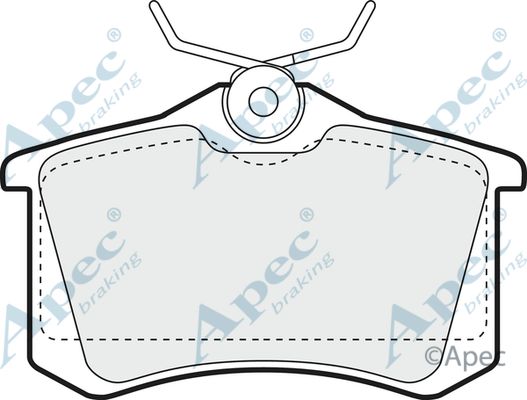 APEC BRAKING Jarrupala, levyjarru PAD1060